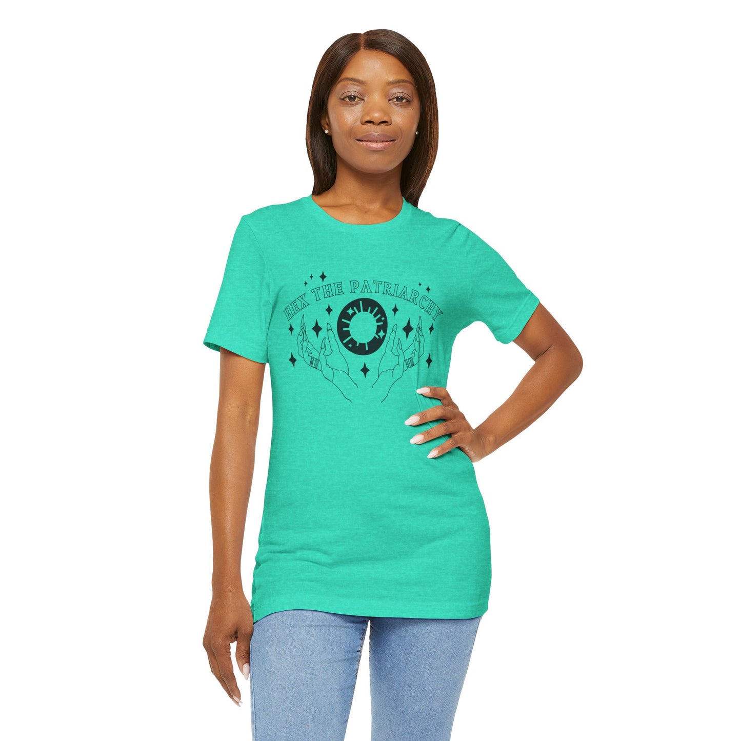 Hex the Patriarchy Feminist Witchy T-Shirt