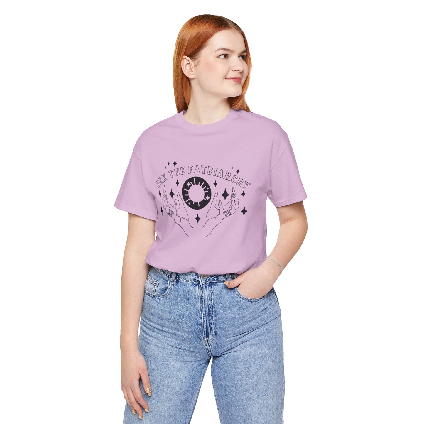 Hex the Patriarchy Feminist Witchy T-Shirt