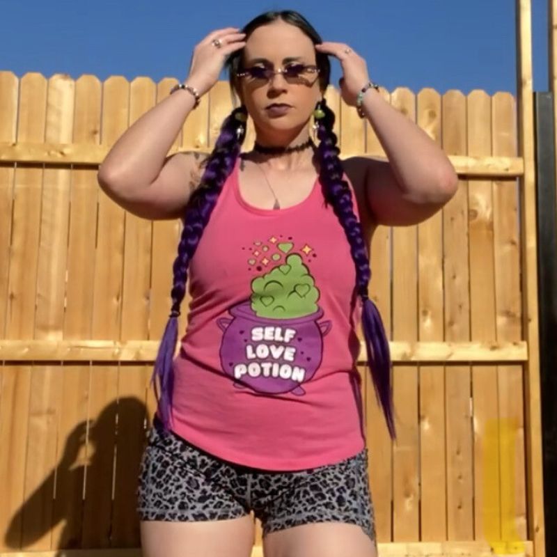 Self-Love Potion Women's Racerback Tank Top