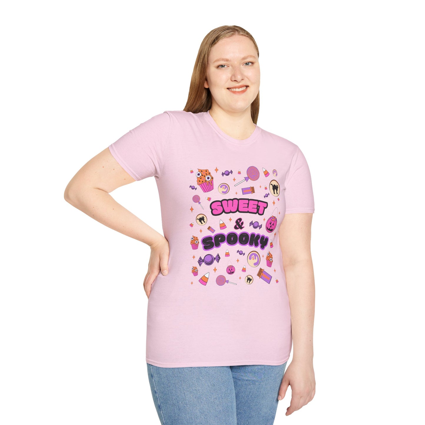 Sweet & Spooky T-Shirt (LIGHT PINK)