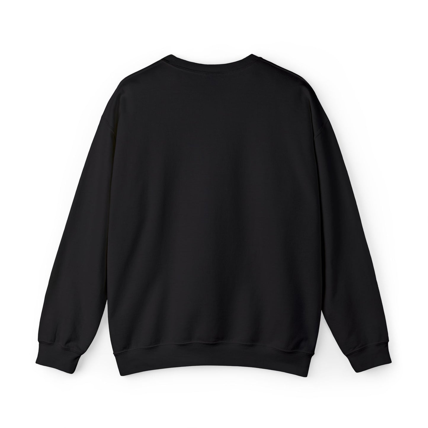 HALLOQUEEN Embroidered Halloween Crewneck Sweatshirt (BLACK)