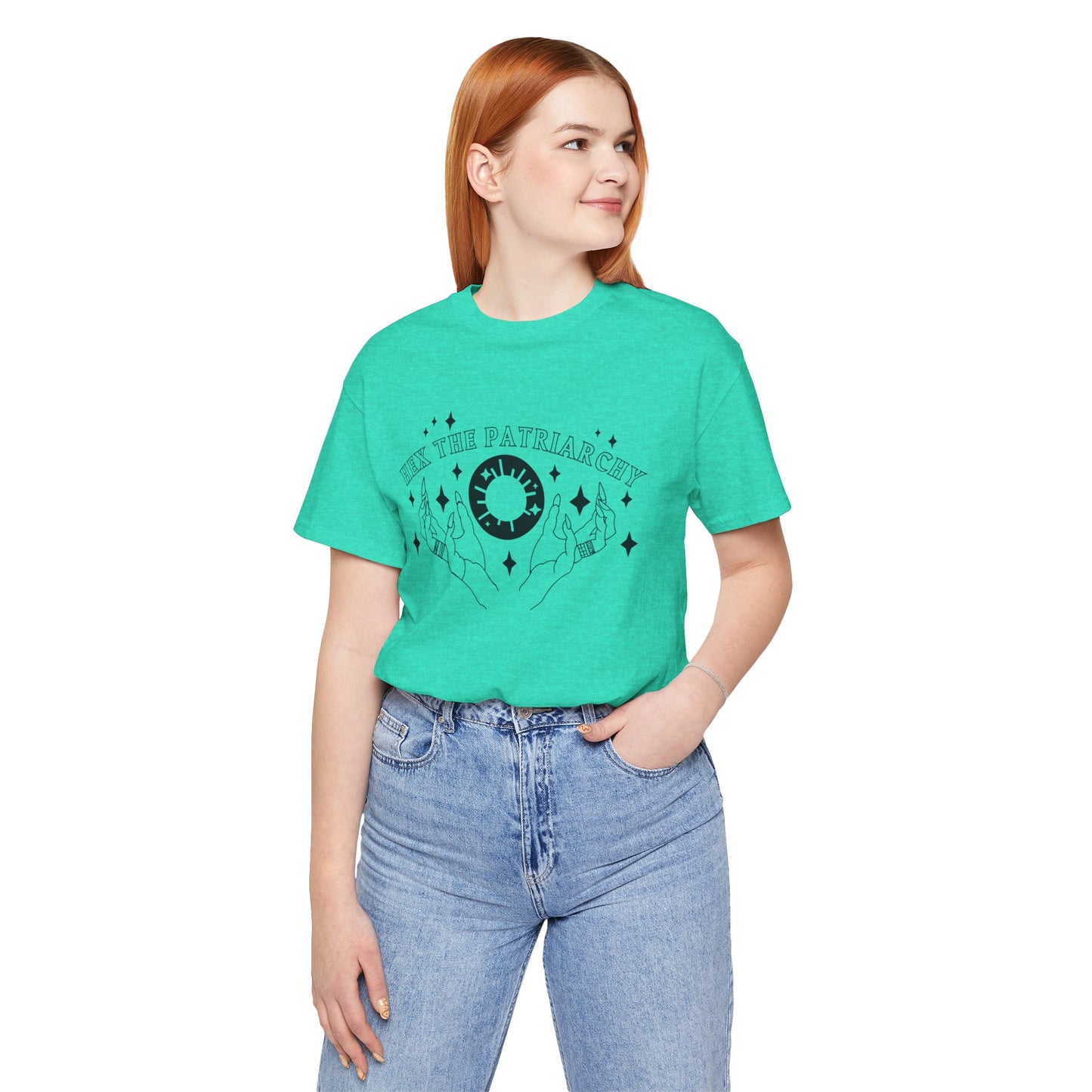 Hex the Patriarchy Feminist Witchy T-Shirt