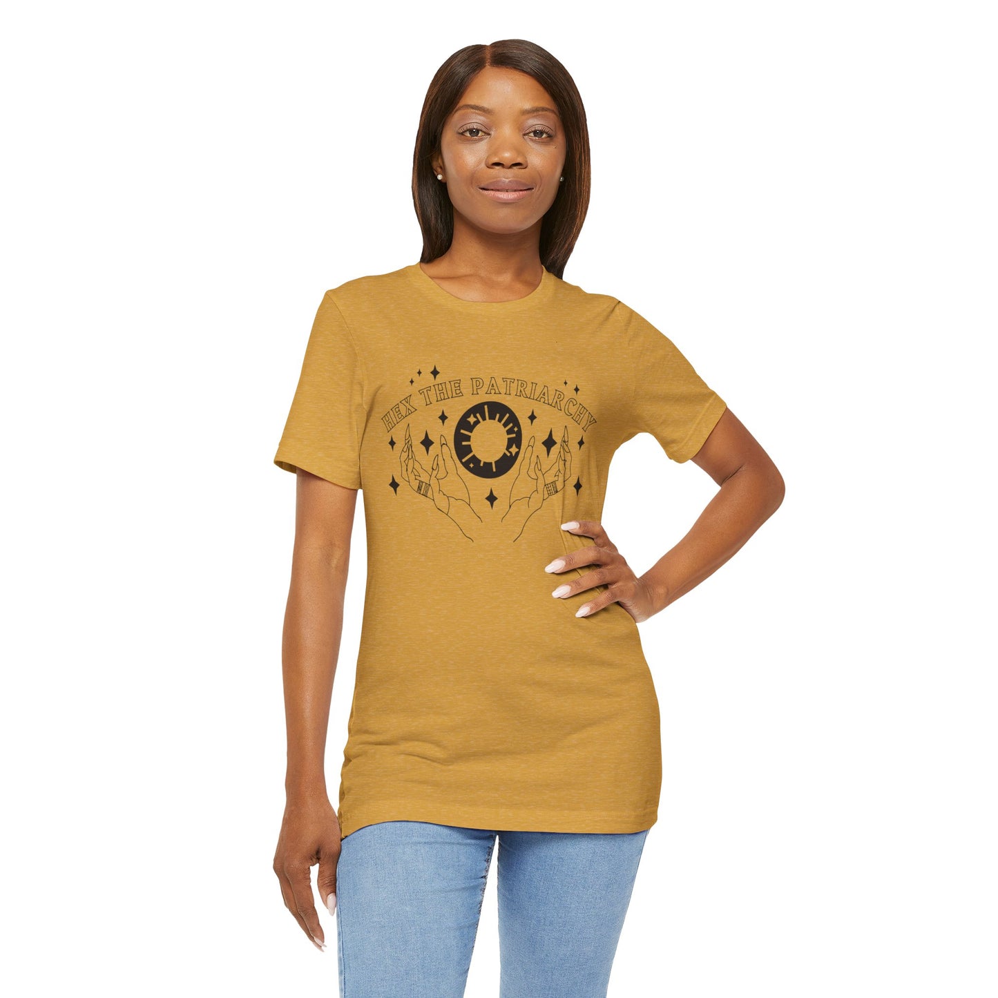 Hex the Patriarchy Feminist Witchy T-Shirt