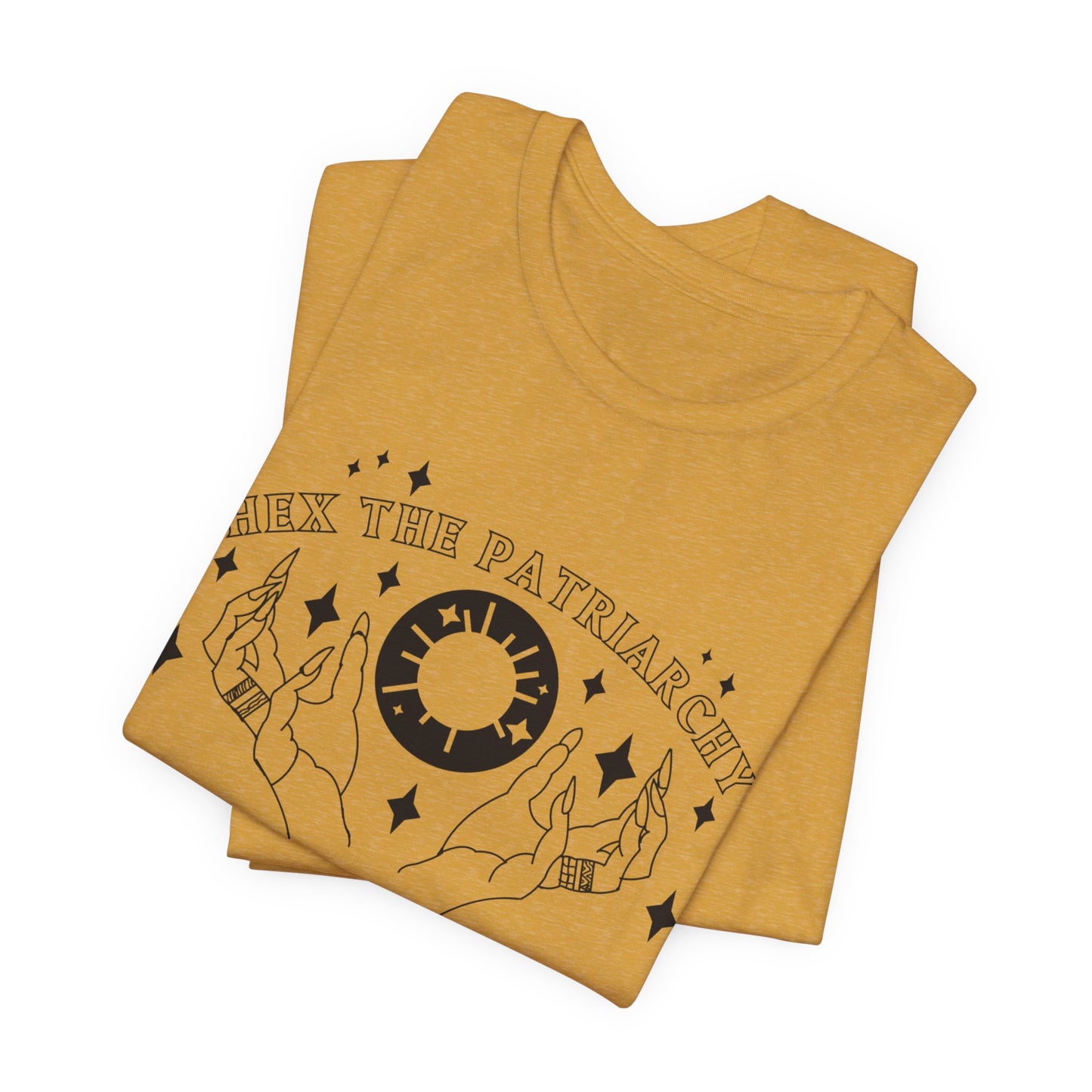 Hex the Patriarchy Feminist Witchy T-Shirt