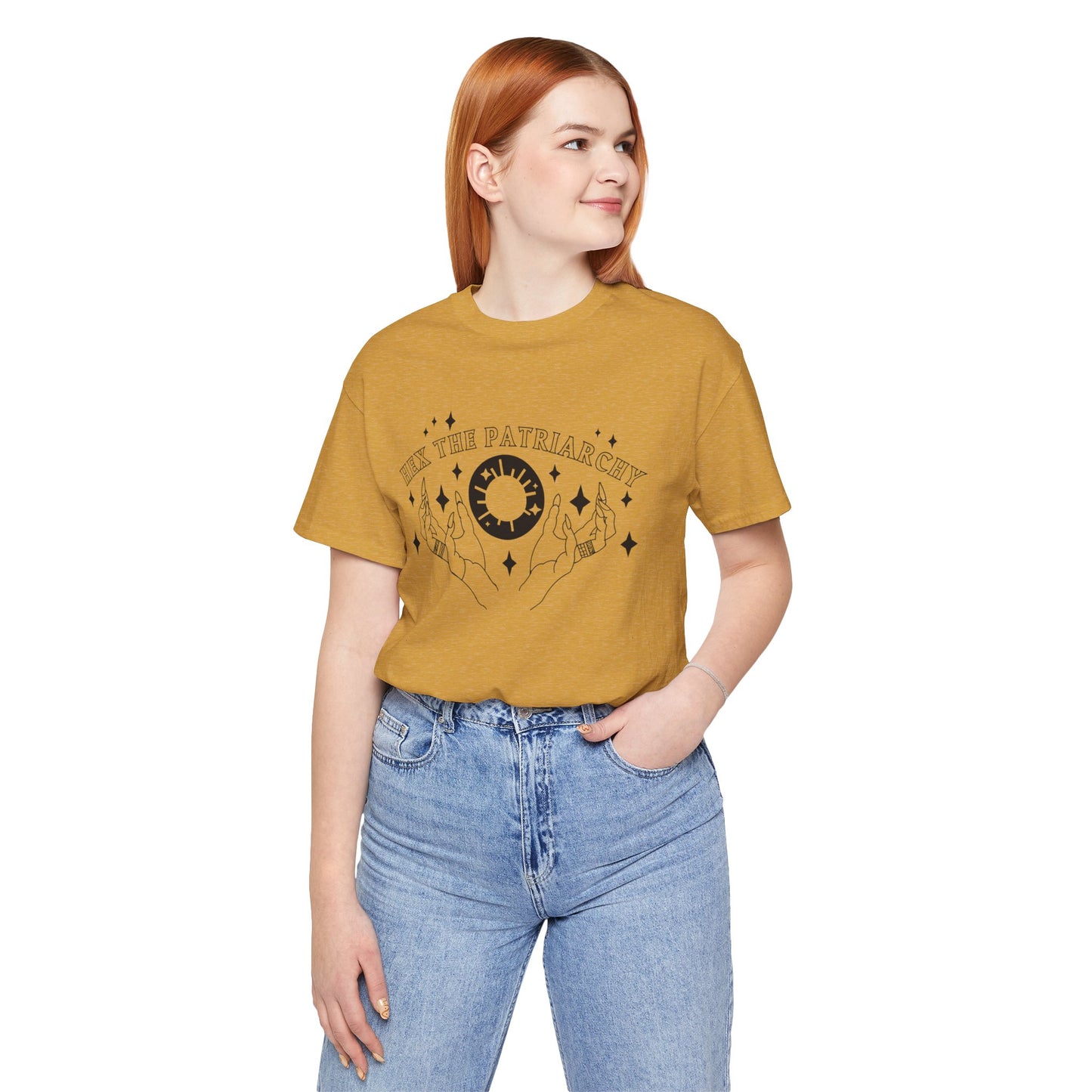 Hex the Patriarchy Feminist Witchy T-Shirt