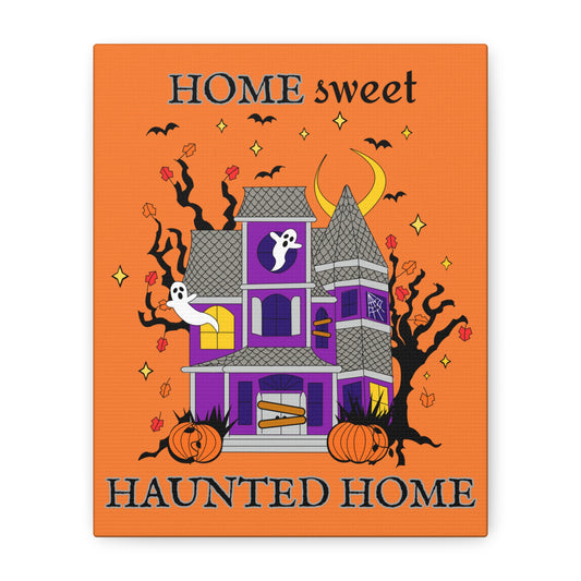 Home Sweet Haunted Home 8"x10" Wall Halloween Art Print