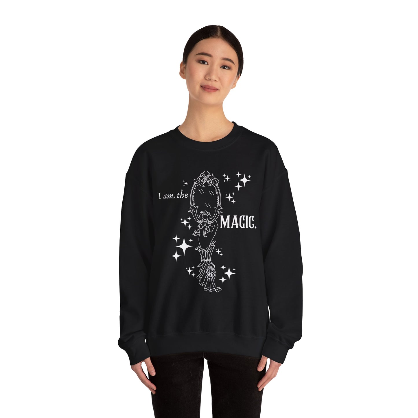 I Am the Magic Witchy Mirror Crewneck Sweatshirt