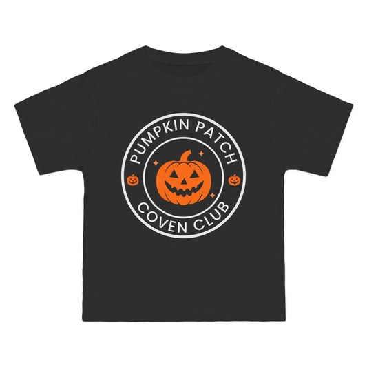 Pumpkin Patch Coven Club Boxy T-Shirt 3XL-6XL (BLACK)