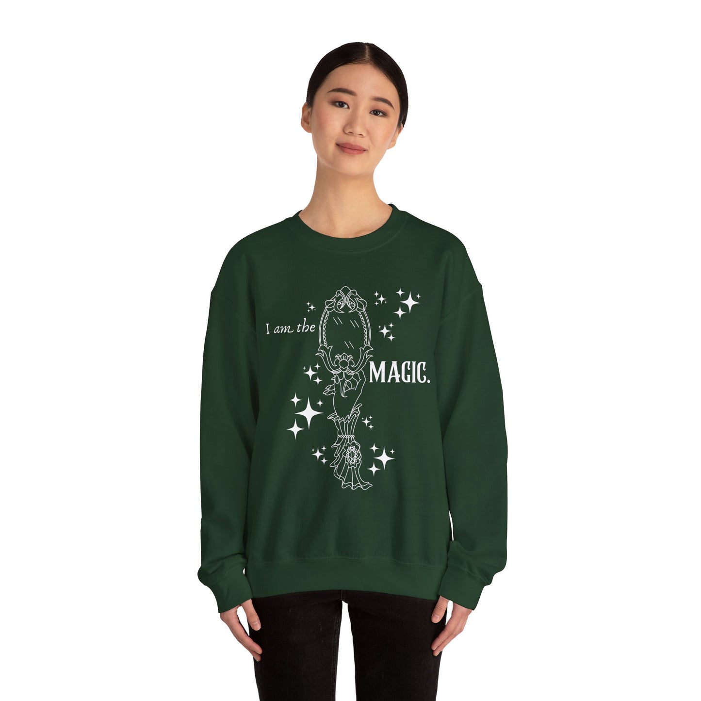 I Am the Magic Witchy Mirror Crewneck Sweatshirt