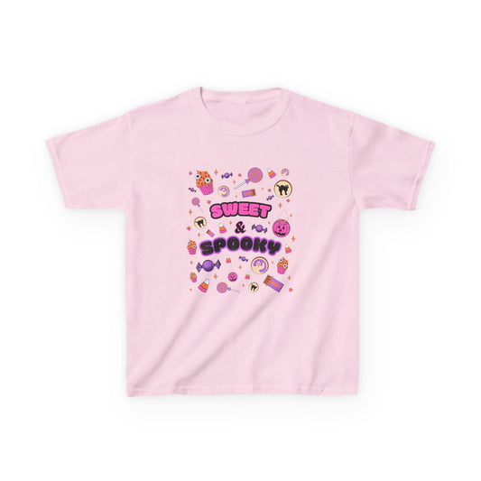 Sweet & Spooky Youth T-Shirt (LIGHT PINK)