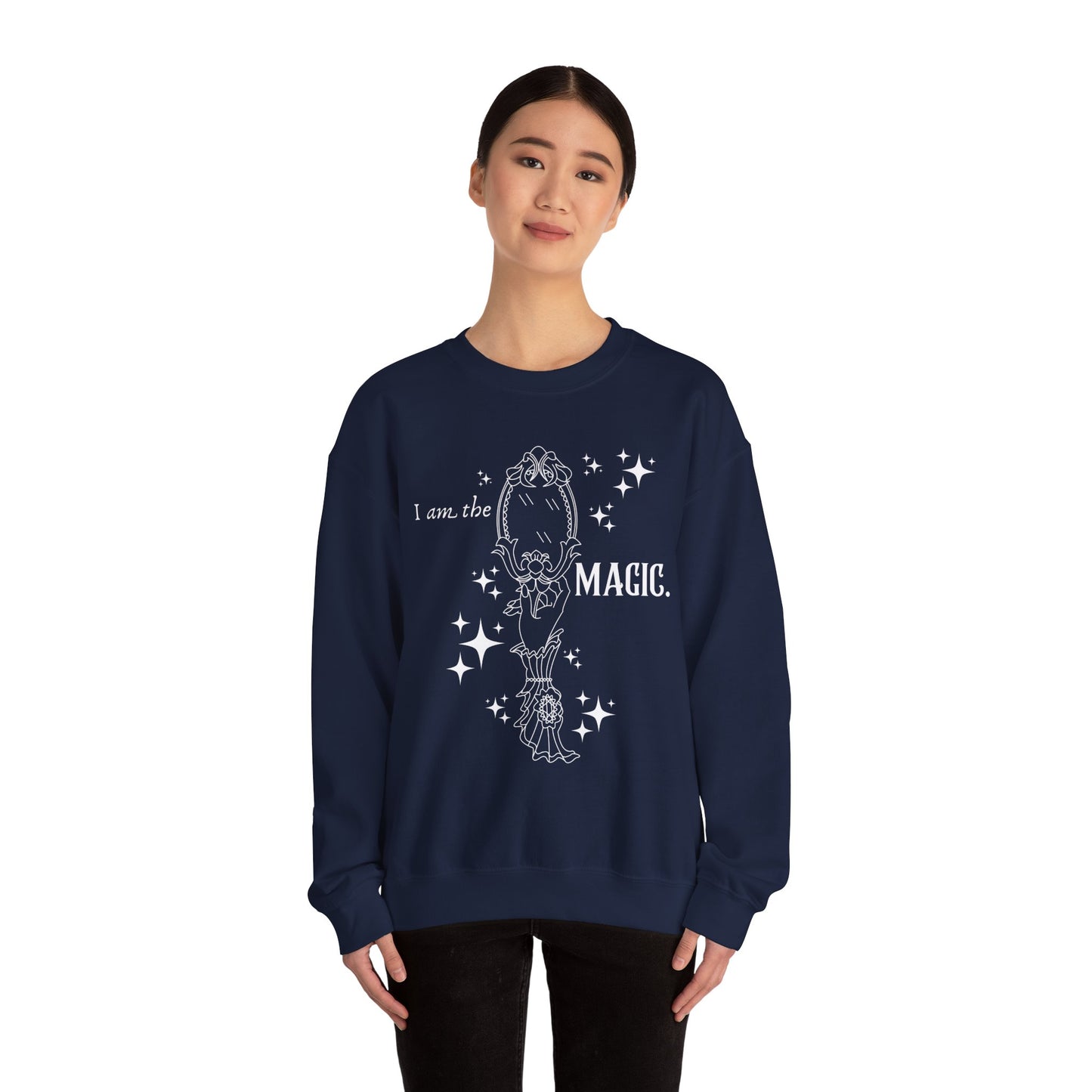 I Am the Magic Witchy Mirror Crewneck Sweatshirt
